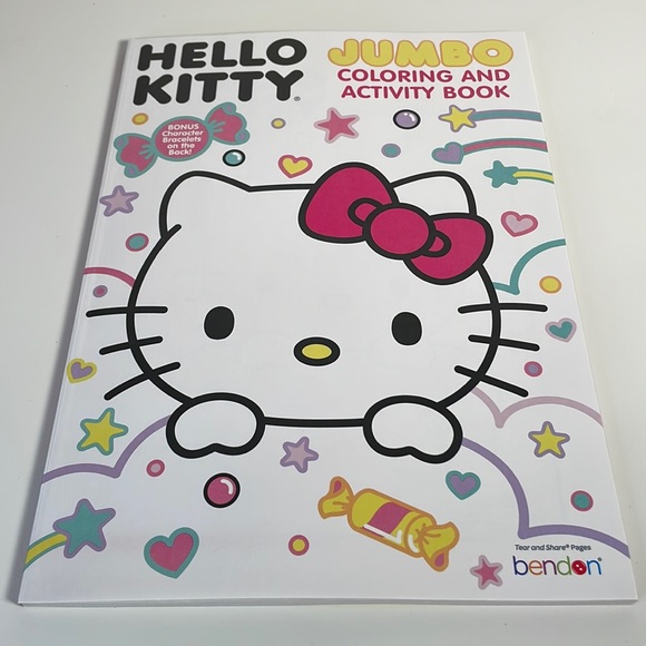 Hello Kitty | Toys | Hello Kitty Jumbo Coloring And Activity Book